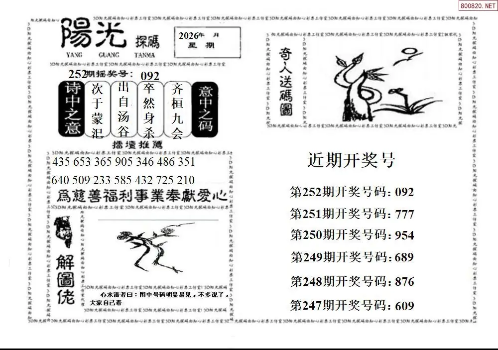 A2123D阳光探码