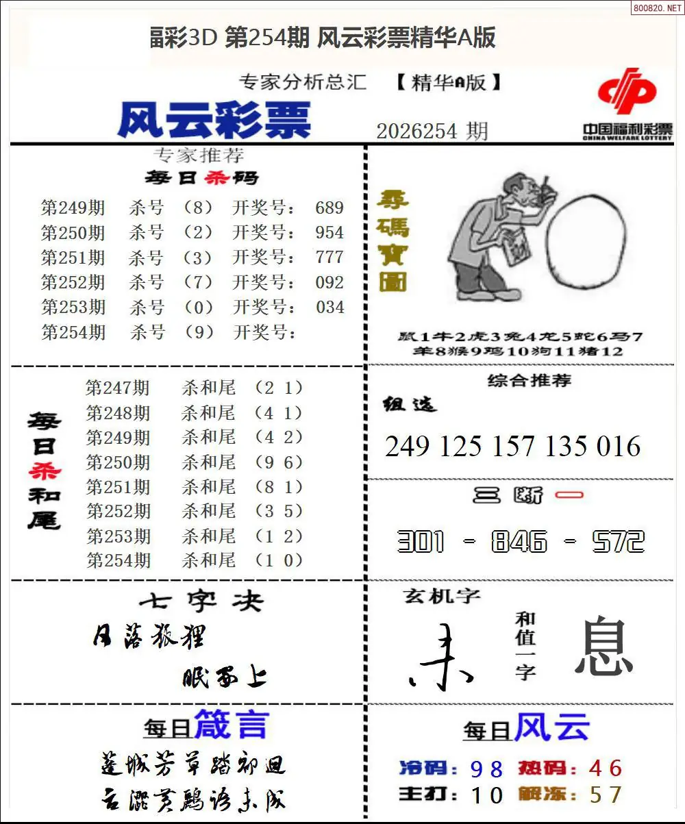 A169风云彩票精华A