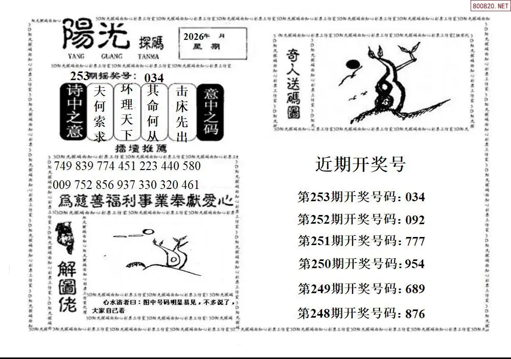 A2123D阳光探码