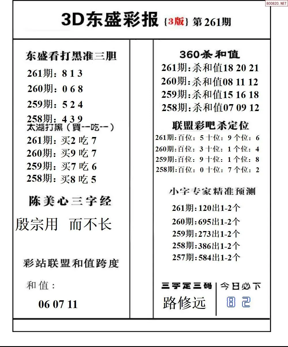 A229东盛彩报3版