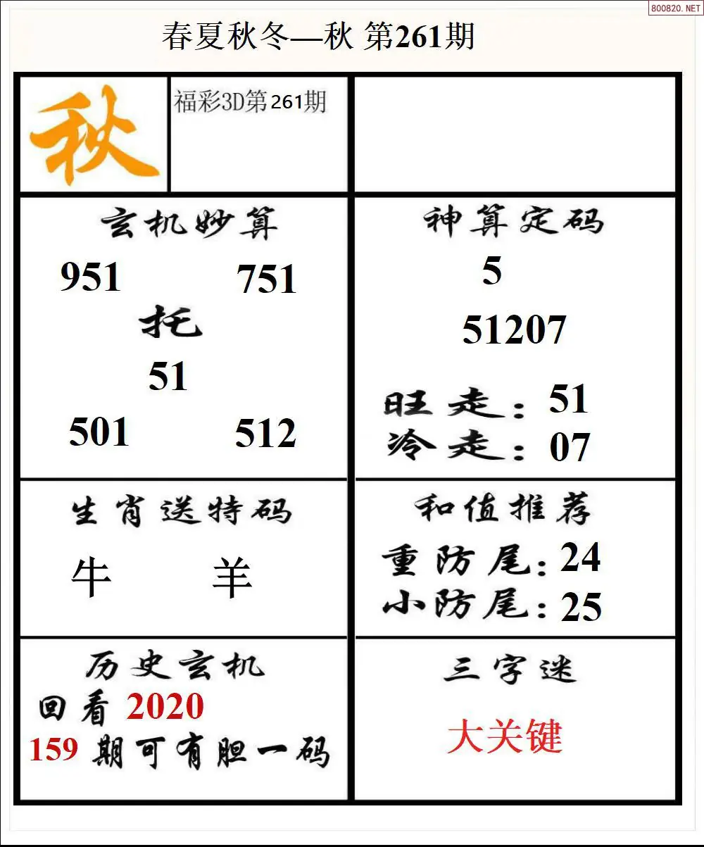 A191春夏秋冬3版