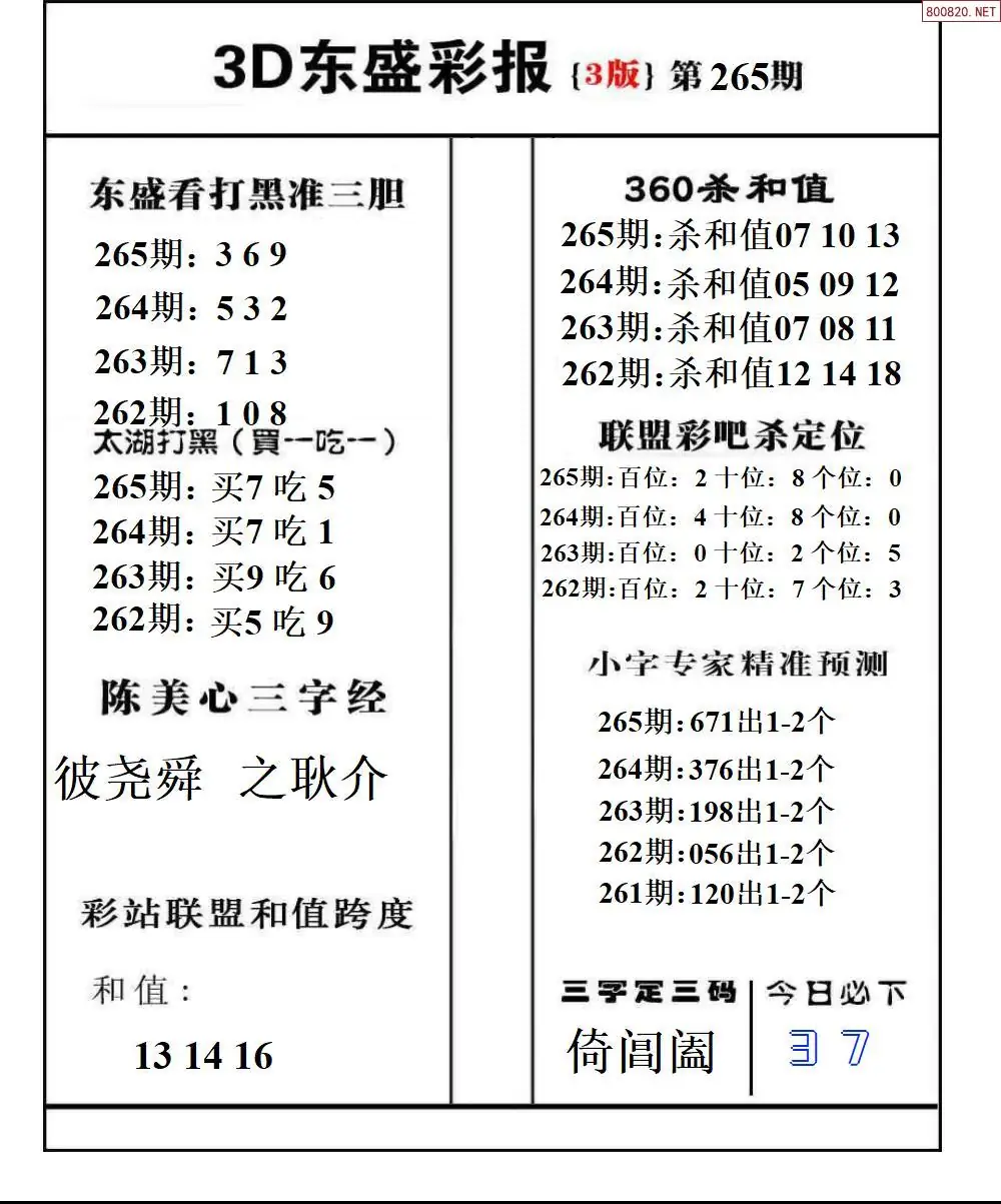 A229东盛彩报3版