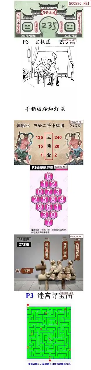 蜂巢天机图谜