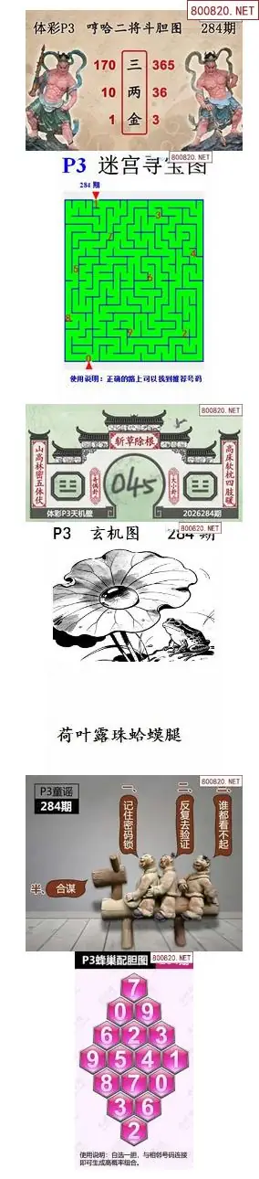 蜂巢天机图谜